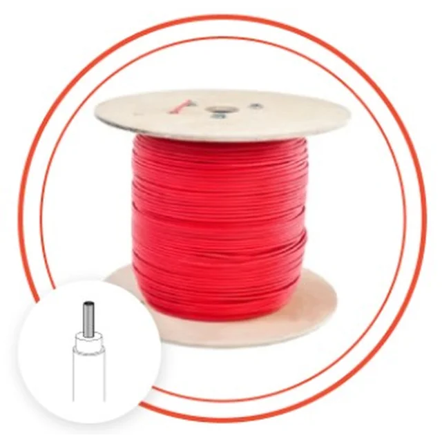 KBE Cable solar DB+ 4,00 Q rojo ( SW ) 500m