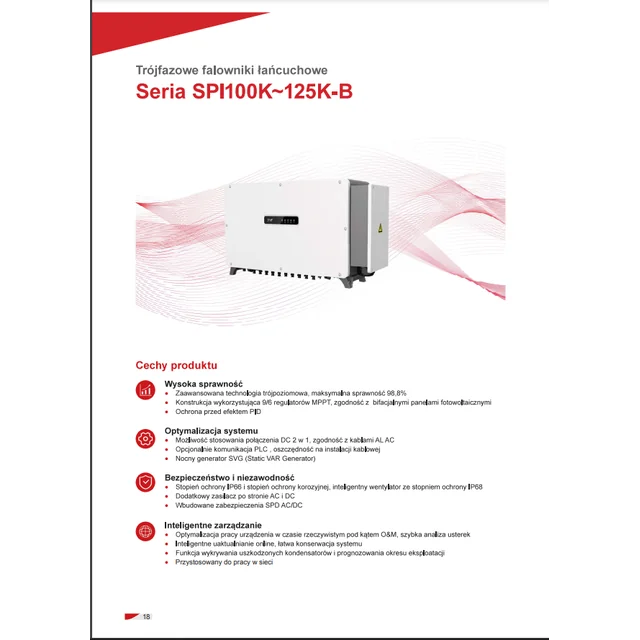 KEH-0008 Convertitore 3-fazowy 100 kW Kehua SPI100K-B