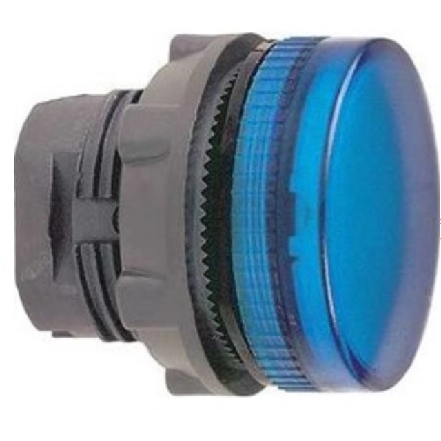 Κεφαλή λυχνίας σήματος Schneider Electric 22mm IP66 μπλε ZB5AV063