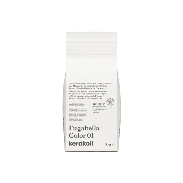 Kerakoll Fugabella Color bitumen 0-20mm resin/cement *01* 3kg
