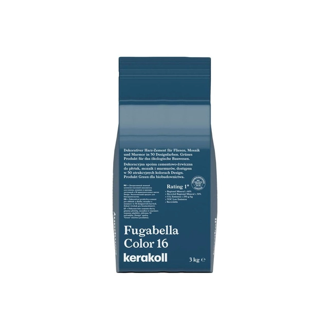 Kerakoll Fugabella Color fugázóanyag 0-20mm gyanta/cement *16* 3kg