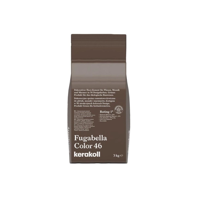 Kerakoll Fugabella Color fugázóanyag 0-20mm gyanta/cement *46* 3kg