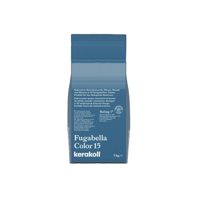 Kerakoll Fugabella Цветна фугираща смес 0-20mm смола/цимент *15* 3kg