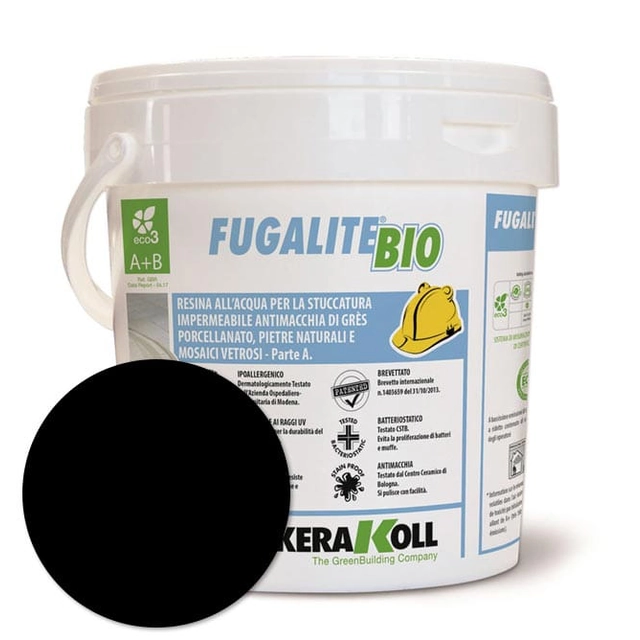 Kerakoll Fugalite Bio junta de resina 3 kg negro 06