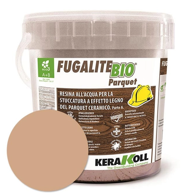 Kerakoll Fugalite bio smolna masa za parket 3 kg castanea kostanj 61