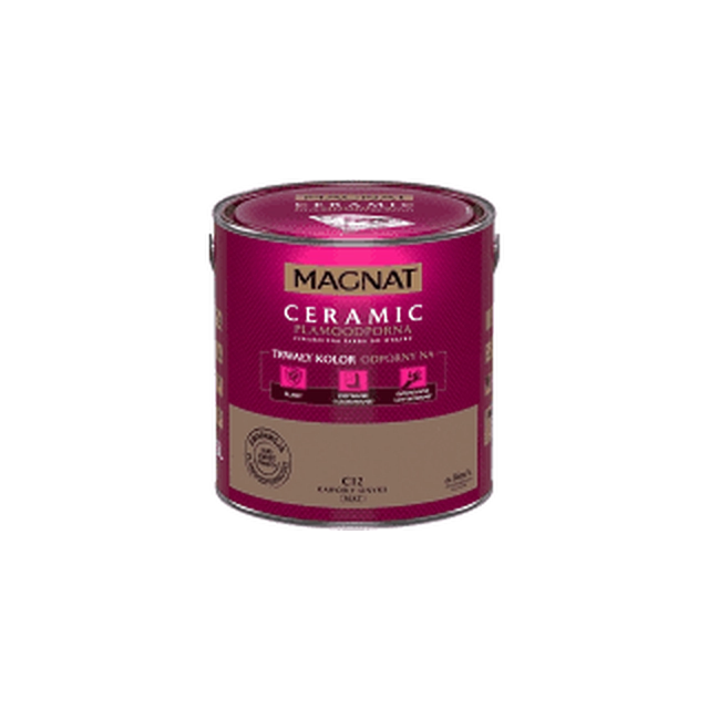 Κεραμικό χρώμα Magnat Κεραμικό καφέ όνυχαςC12 2.5L