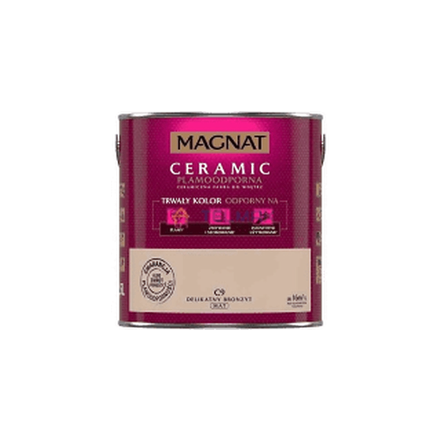 Κεραμικό χρώμα Magnat Κεραμικό λεπτό μπρονζέC9 2.5L