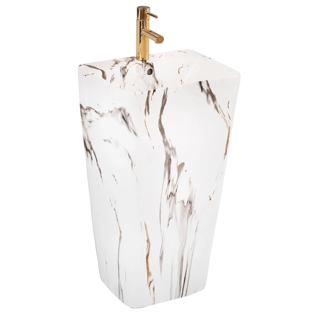 Κεραμικός νιπτήρας ARIS Marble Freestanding