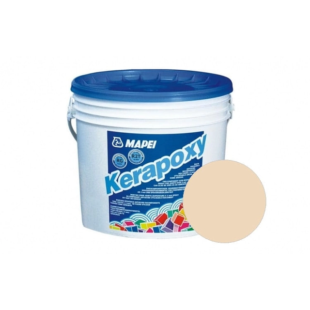 Kerapoxy Mapei εποξειδικός ενέματα μπεζ 132 5 kg