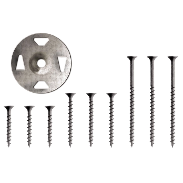 KERDI BOARD-ZS Quick screws 75mm, coarse thread / 100pcs /