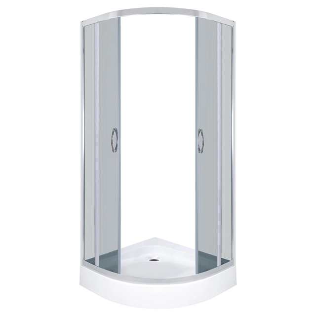 Kerra Intro semi-circular shower cabin 90 cm