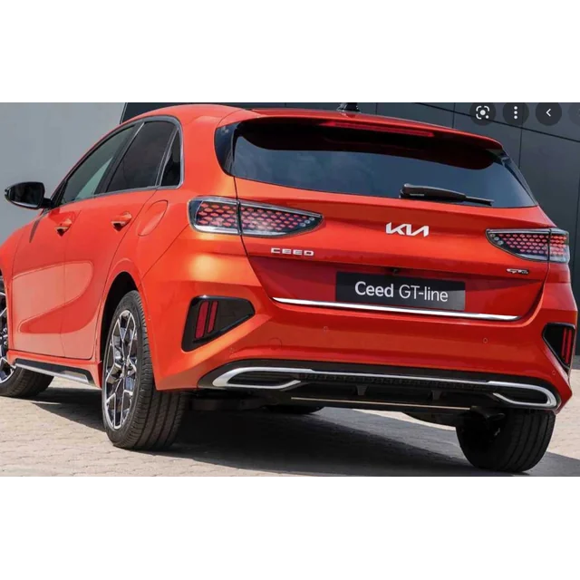 Kia Cee'd III GT - BANDE CHROMÉE sur le couvercle du coffre