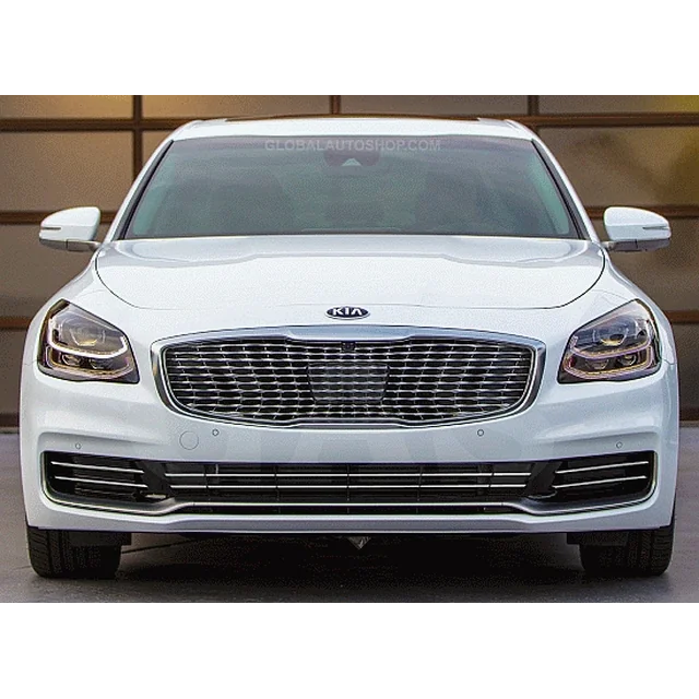 Kia K900 — Chrome Strips Grill Chrome Dummy Bufer Tuning