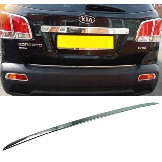 KIA SORENTO II 2 CHROME strip Chrome-plated hatch