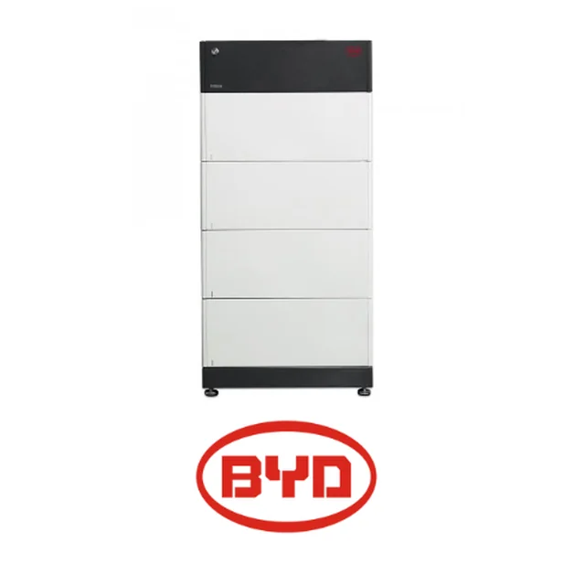 Kit BYD 10.2kWh, Unidade de Controle, Base + 4*Bateria BYD HVS 2,56 kWh