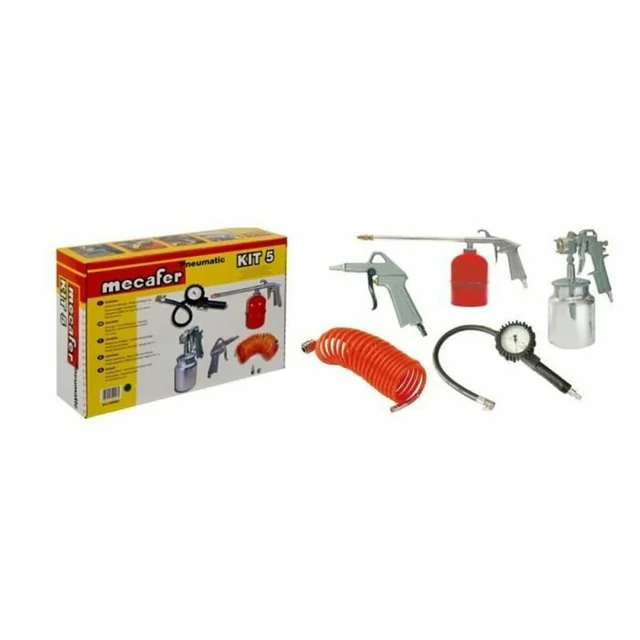 Kit de acessórios para compressor de ar MECAFER 5 Peças