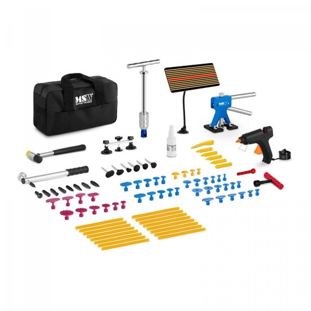 KIT DE DÉBOSSELAGE PDR 90 ÉLÉMENTS MSW 10060797 MSW-DENTPULLER.SET1