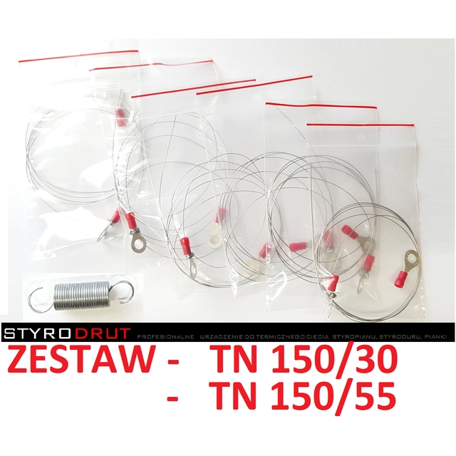 KIT DE FIOS 6 PCS - TN 150/30 ,150/55 STYRO WIRE