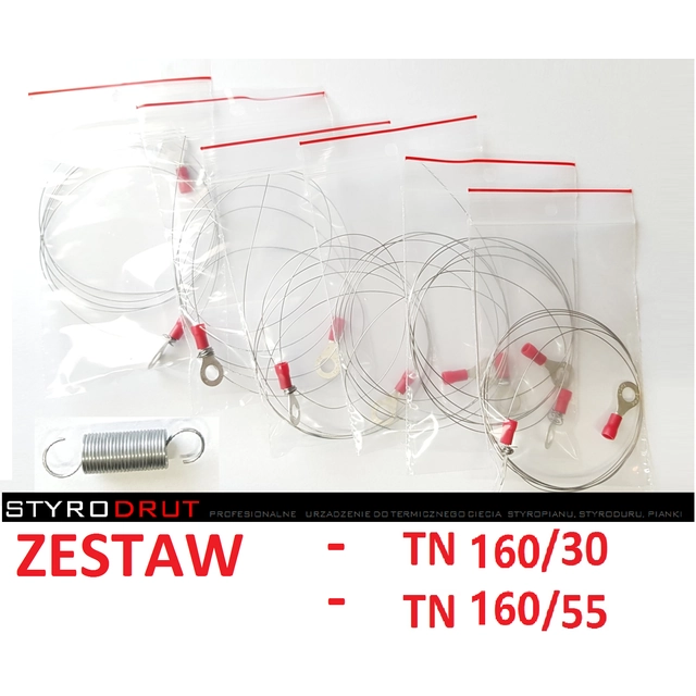 KIT DE FIOS 6 PCS - TN 160/30 ,160/55 STYRO WIRE