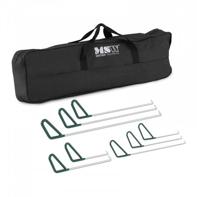 Kit de îndepărtare a denturilor - 8 bare - MSW 10061552 Oțel aliat MSW-DA-24