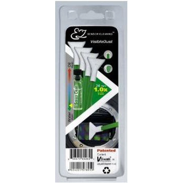 Kit de limpieza de sensor EZ de polvo visible 1.0x 24 mm para sensores de cámara verde (5695337)