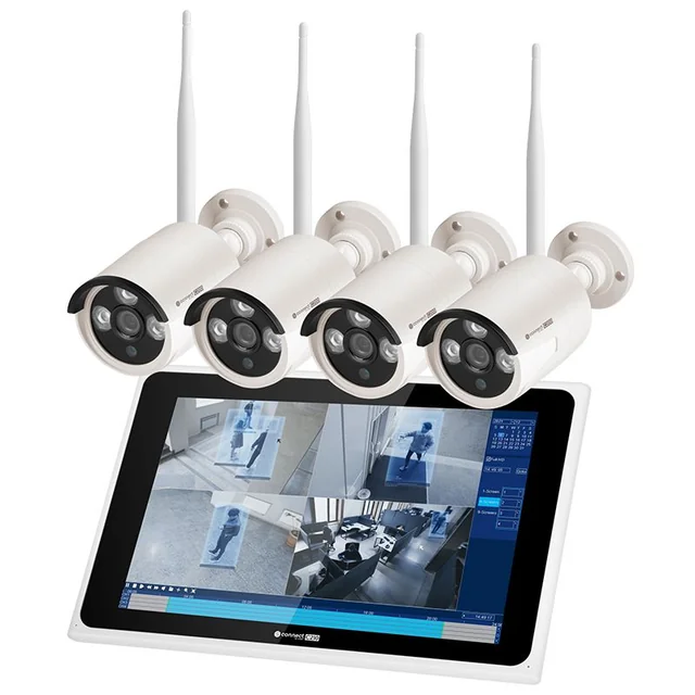 Kit de surveillance connexion WiFi Tuya Kruger&Matz - KM2241