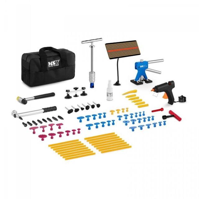 KIT FOR DENT EXTRACTING PDR 90 PIECES MSW 10060797 MSW-DENTPULLER.SET1