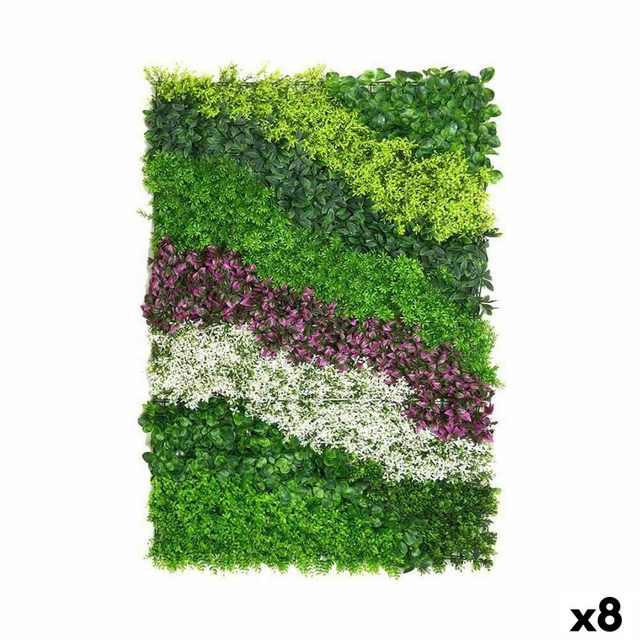 Kit Giardino Verticale Campo Fiori Plastica Multicolore 100 X 5 X 150 cm (8 Pezzi)