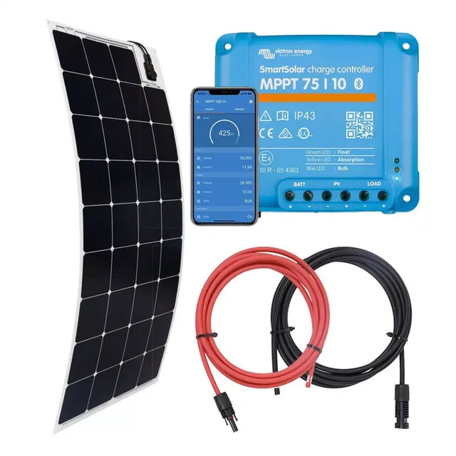 Kit solar pentru o barcă 150W cu controler MPPT