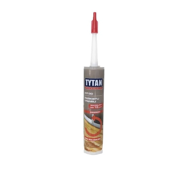 Kit Tytan do parkietu i paneli orzech 310 ml