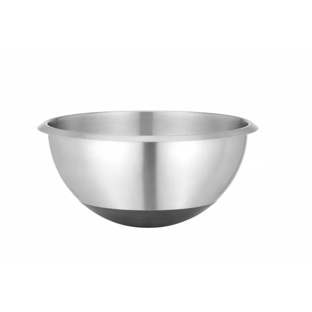 Kitchen bowl with silicone base HENDI o265x(H)125mm Basic version