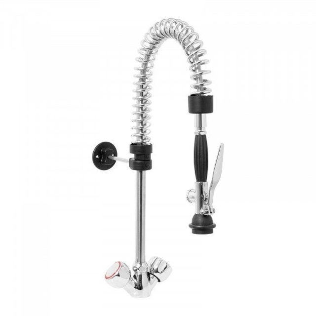 Kitchen faucet with shower - chrome plated brass - rubber 400 mm MONOLITH 10360008 MO-TA-09