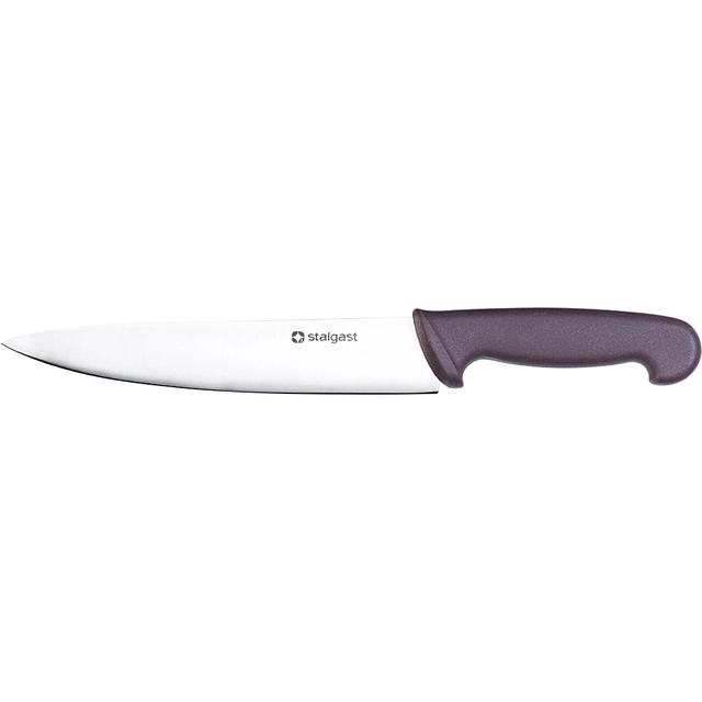 Kitchen knife L 220 mm brown