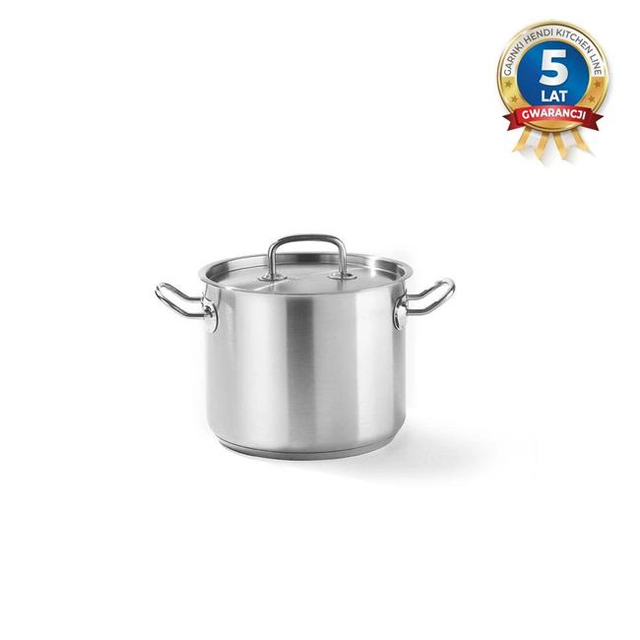 Kitchen Line high pot with a lid 9 l; Wed 240 x 200 h