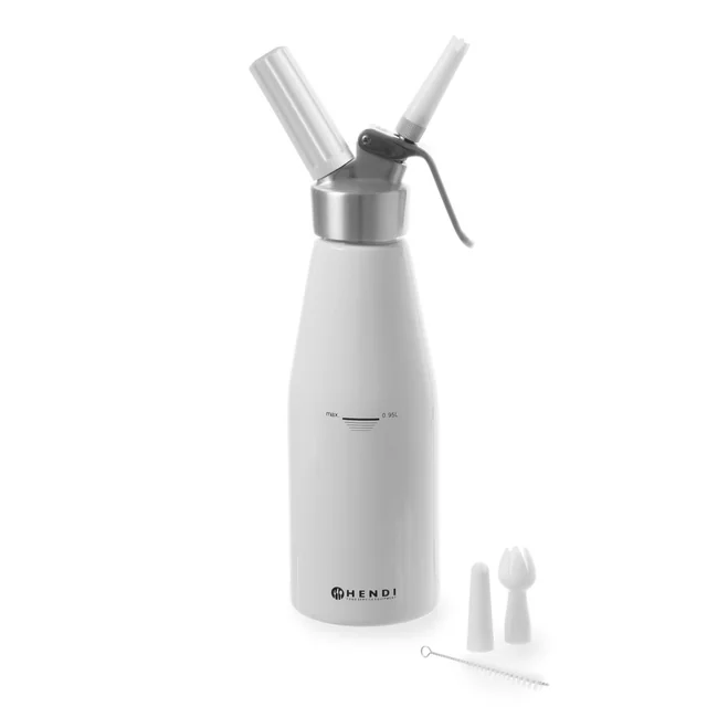 Kitchen Line slagroomsifon 1L + ACCESSOIRES - Hendi 588376