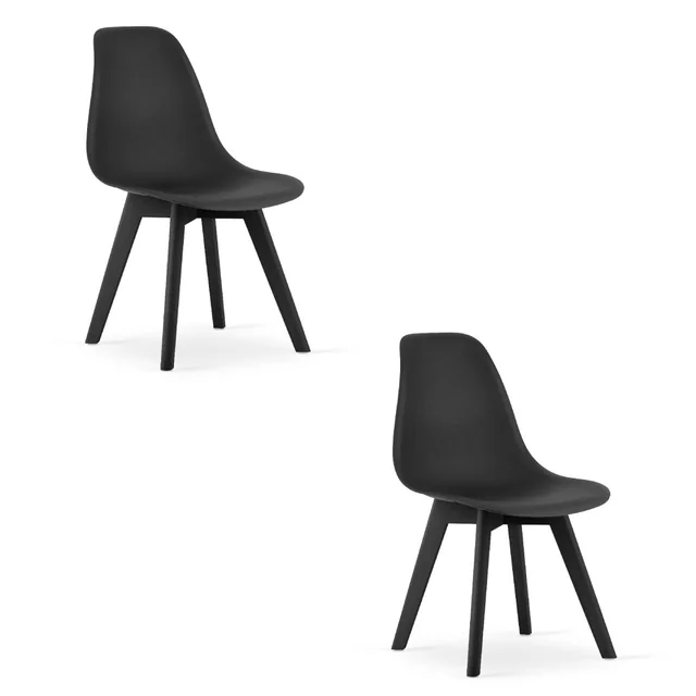 KITO chair - black / black legs x 2