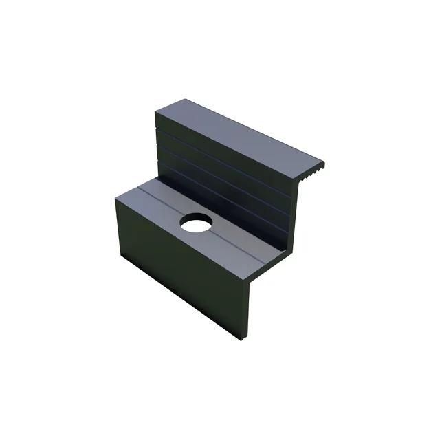 KK-50-40-CZ - End terminal 50/40 BLACK