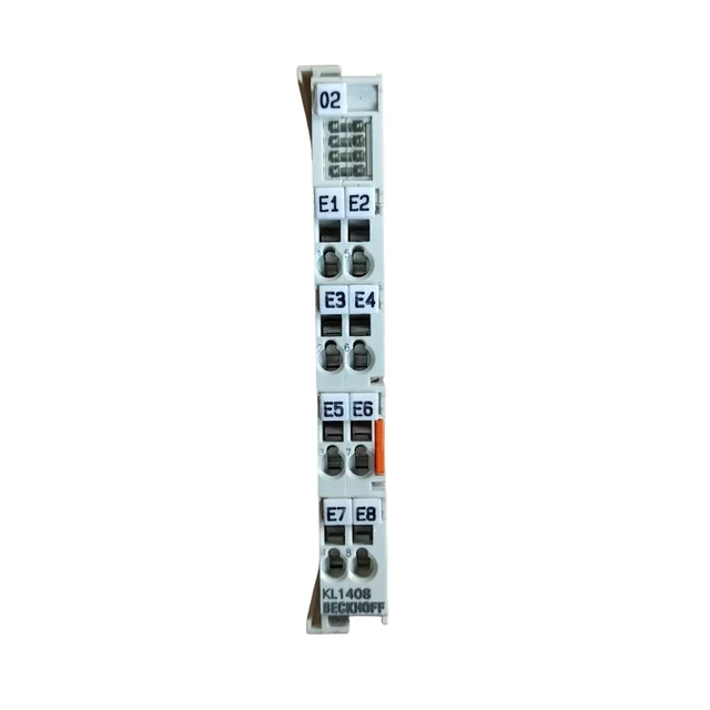 KL1408 | Busklemme, 8-kanałowe Digitaleingang, 24 V DC, 3 ms, Anschluss 1-przewodowe