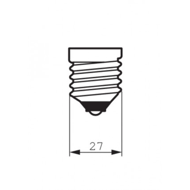 Klasická LED žiarovka Giant 6,5-40W E27 820 A160 zlatá Rozmer