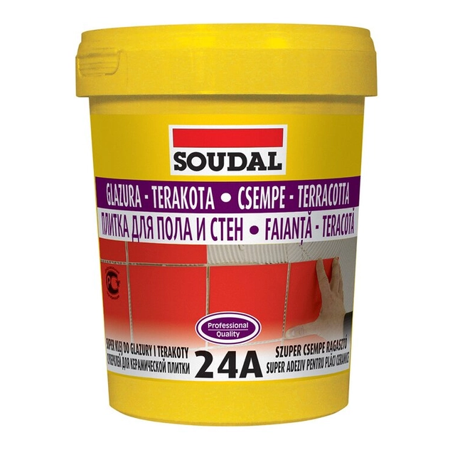 Klej super SOUDAL do glazury i terakoty  24A 1 kg