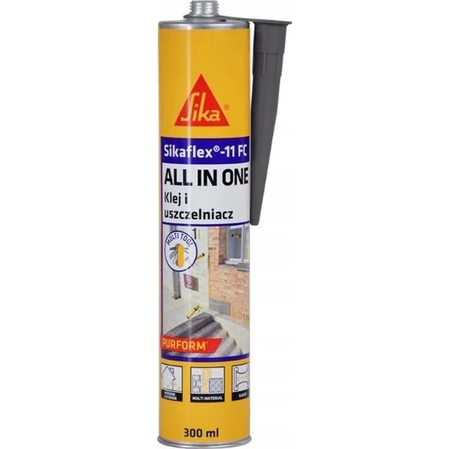 Клейовий пістолет Sika SIKAFLEX 11FC PURFORM SEALING GLUE 600ML WHITE (1 ШТ.)