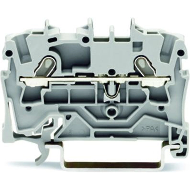 Клемник Wago 2-przewodowa 1,5mm сірий (2001-1201)