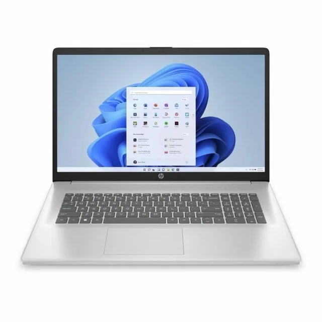 Klēpjdators HP 17-CP0018NF 17,3&quot; AMD Ryzen 5 5500U 8 GB RAM 512 GB SSD AZERTY Silver