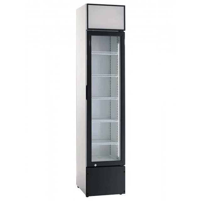 Køleskab i glas 160L SS-P160FA SLIM