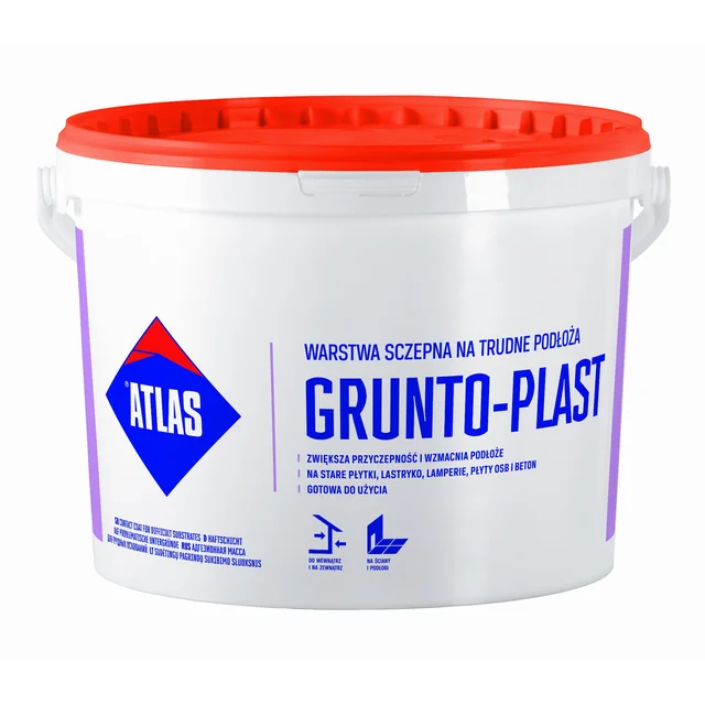 Klijavimo sluoksnis ATLAS GRUNTO-PLAST 5 kg