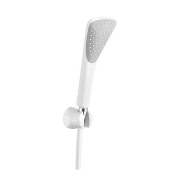 Kludi Fizz bath and shower set 1S white chrome