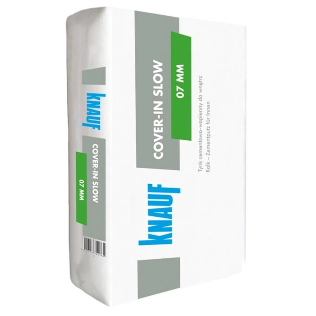 Knauf cement-lime plaster 0.7mm Cover-In Slow 30 kg