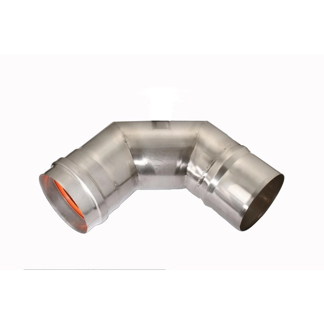 Knee 90 degrees DN 60 single-wall condensing for condensing/turbo boilers