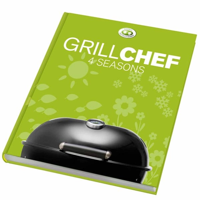 Книга с рецепти за барбекю на Outdoorchef 4 сезони (английски)