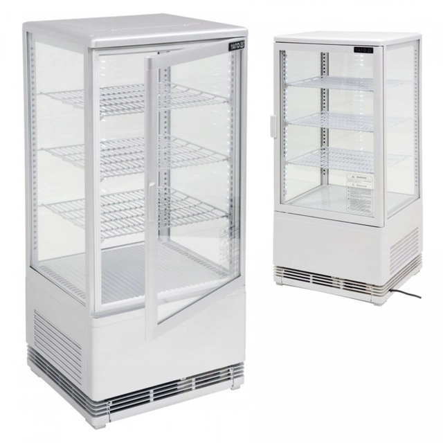 Koelvitrine voor taarten, sandwiches, drankjes Yato Yg-05055 78L LED